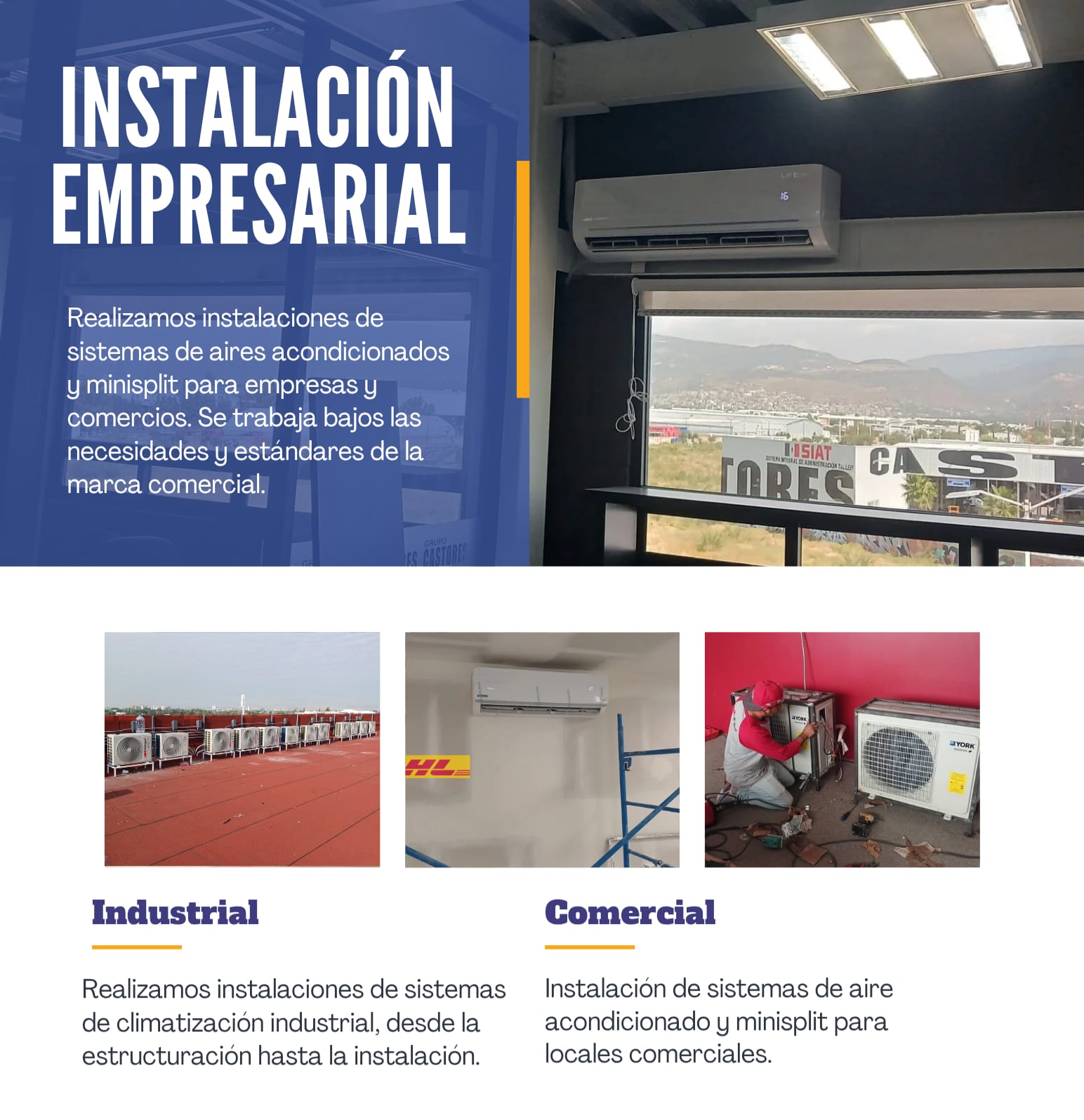 Instalación Empresarial Grupo Astana