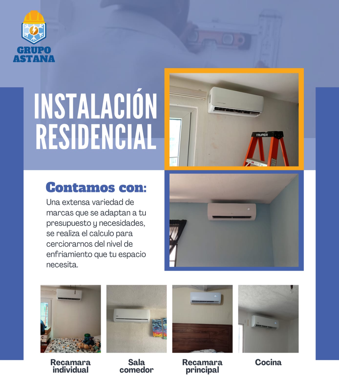 Instalación Residencial Grupo Astana